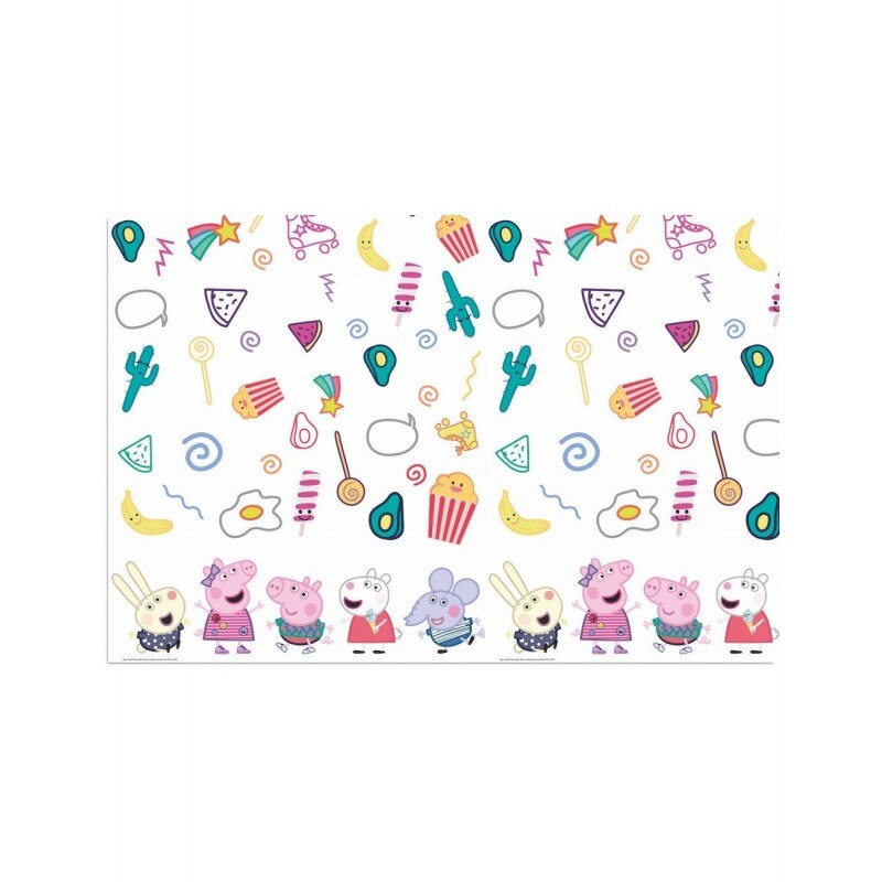 Fata de masa Peppa Pig Messy Play 120 x 180 cm, Multicolor
