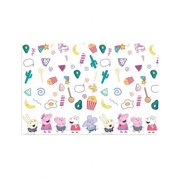 Fata de masa Peppa Pig Messy Play 120 x 180 cm, Multicolor Fata de masa Peppa Pig Messy Play 120 x 180 cm, Multicolor