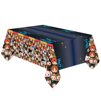 Fata de masa Harry Potter Characters 120 x 180 cm, Multicolor Fata de masa Harry Potter Characters 120 x 180 cm, Multicolor