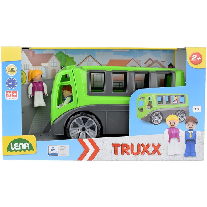 Автобус Lena Truxx, С 2 фигурки, 28 см