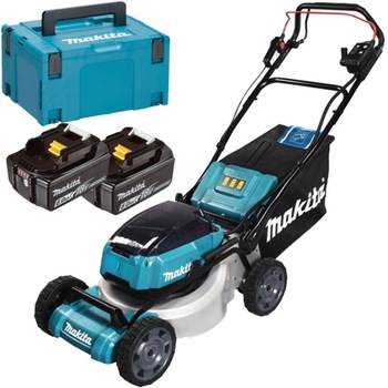 Masina de tuns gazon 18Vx2 cu autopropulsie, include 2 acumulatori si incarcator Masina de tuns gazon 18Vx2 cu autopropulsie, include 2 acumulatori si incarcator