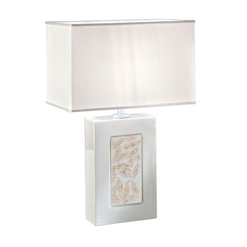 Veioza Kolarz SABRINA, design Libertà Alb/Antichizat, H= 52cm Veioza Kolarz SABRINA, design Libertà Alb/Antichizat, H= 52cm