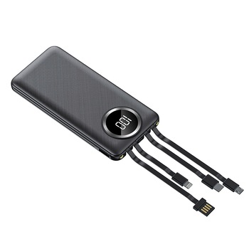 Baterie Externa Power Bank MRG M-492, 12.000 mAh, 3 in 1, Ecran LCD, Negru Baterie Externa Power Bank MRG M-492, 12.000 mAh, 3 in 1, Ecran LCD, Negru