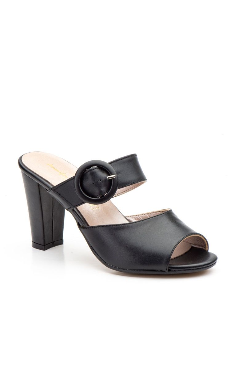 Saboti Dama Din Piele Jenifer PillaresNegru, Negru, 38