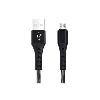 Cablu date si incarcare fish fast charge 3.0 micro usb de 1 metru lungime Cablu date si incarcare fish fast charge 3.0 micro usb de 1 metru lungime