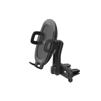Suport telefon auto extensibil 55-105 mm cu fixare in grila de ventilatie Suport telefon auto extensibil 55-105 mm cu fixare in grila de ventilatie