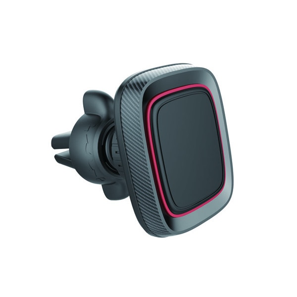 Suport telefon auto magnetic clasic cu fixare in grila de ventilatie si rotatie 360 grade