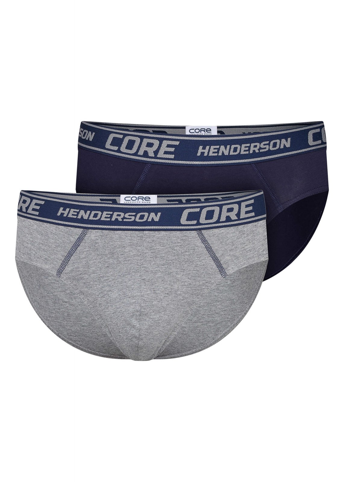 Set 2 perechi de Chiloti pentru barbati, Henderson Lav, Gri/Bleumarin