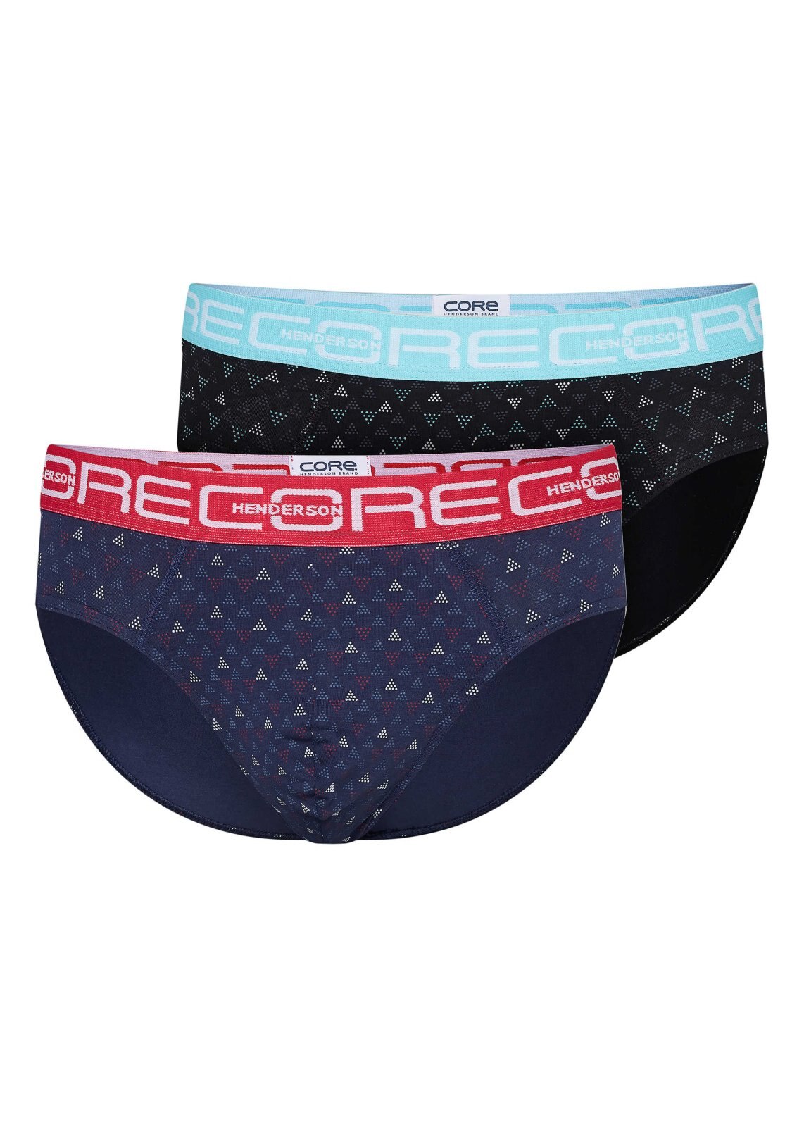 Set 2 perechi de Chiloti pentru barbati, Henderson Origin, Bleumarin/Negru