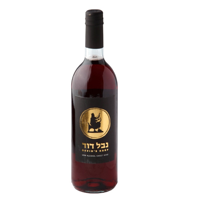 Vin Rosu Dulce Davids Harp 4% alcool 750 ml