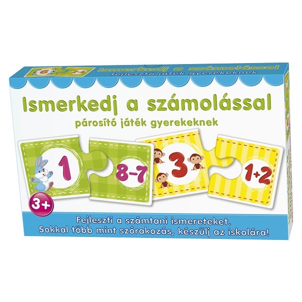 Joc educativ de asociere Invatam sa calculam