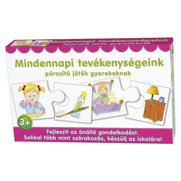 Joc educativ de asociere Activitatile noastre zilnice