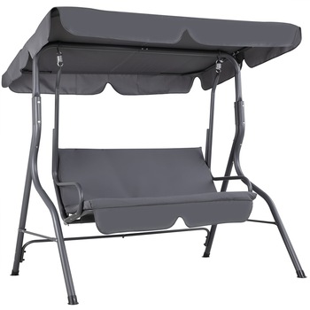 Leagan Hollywood, Antracit, Deuba, 140 x 112 x 150 cm Leagan Hollywood, Antracit, Deuba, 140 x 112 x 150 cm