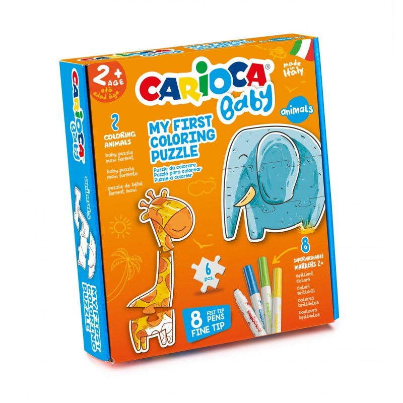 Set Puzzle si 8 Carioci Animals Carioca Baby