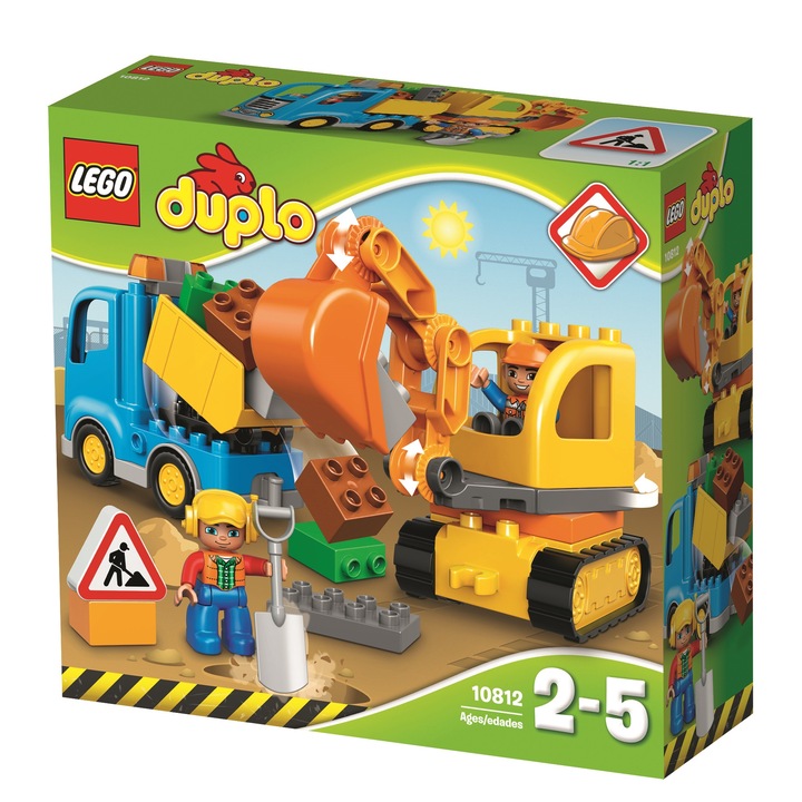 LEGO® DUPLO® Камион & Верижен багер 10812