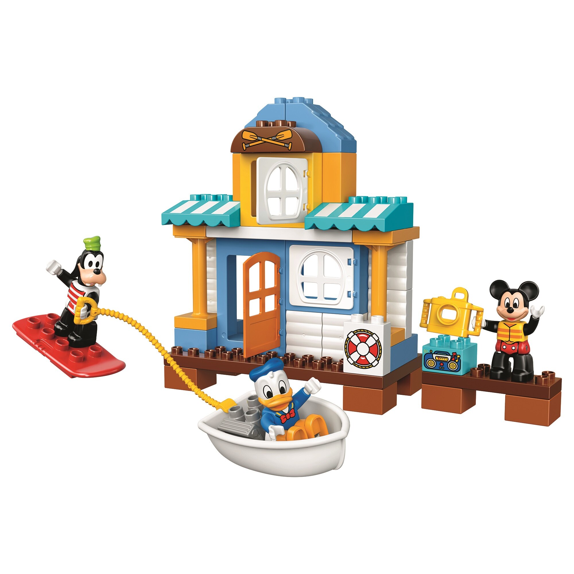 Vaccinate Measurable Give LEGO® DUPLO® Casa de pe plaja a lui Mickey si prietenii 10827 - eMAG.ro