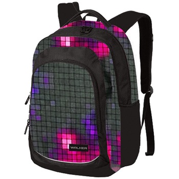 Rucsac Walker Fever, negru-roz 36 x 13 x 47 cm Rucsac Walker Fever, negru-roz 36 x 13 x 47 cm