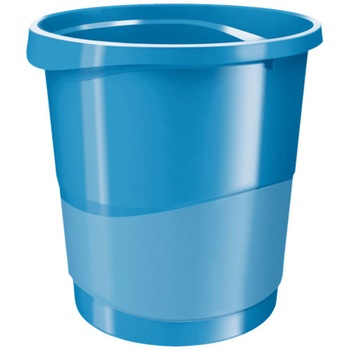 Cos hartii Esselte Europost VIVIDA, PP, 14l, albastru Cos hartii Esselte Europost VIVIDA, PP, 14l, albastru