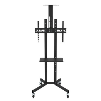 Suport de Televizor Deplasabil, Compatibilitate VESA: 200 x 200, 400 x 200, 300 x 300,400 x 400, 600 x 400, Ajustabil pe inaltime de la 1.65m la 2m, Greutate Maxima Suportata 50kg, 4 Roti de transport, Negru Suport de Televizor Deplasabil, Compatibilitate VESA: 200 x 200, 400 x 200, 300 x 300,400 x 400, 600 x 400, Ajustabil pe inaltime de la 1.65m la 2m, Greutate Maxima Suportata 50kg, 4 Roti de transport, Negru