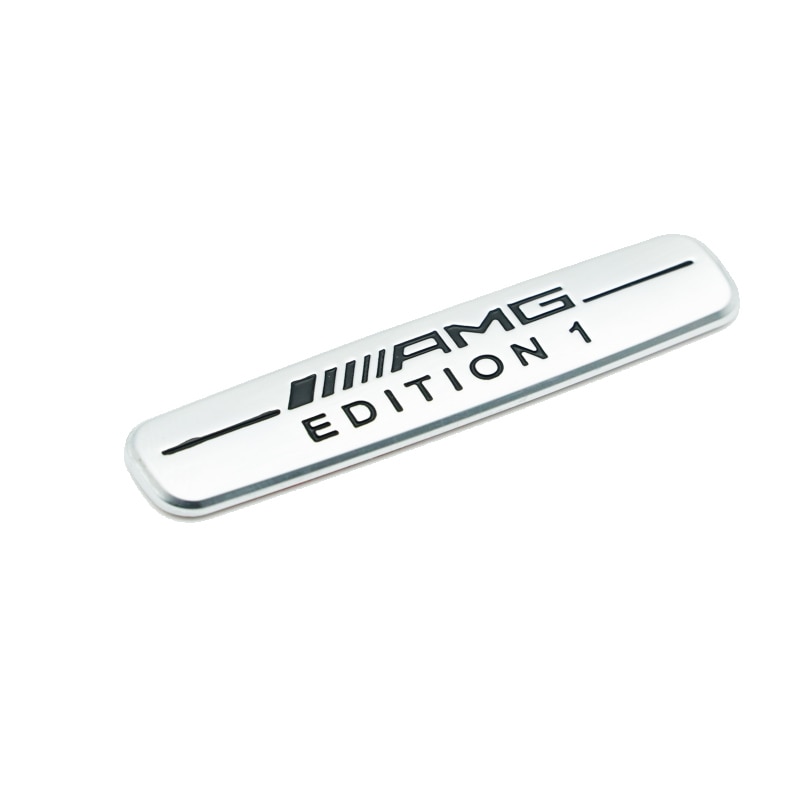 Emblema AMG edition pentru bord Mercedes, gri matt