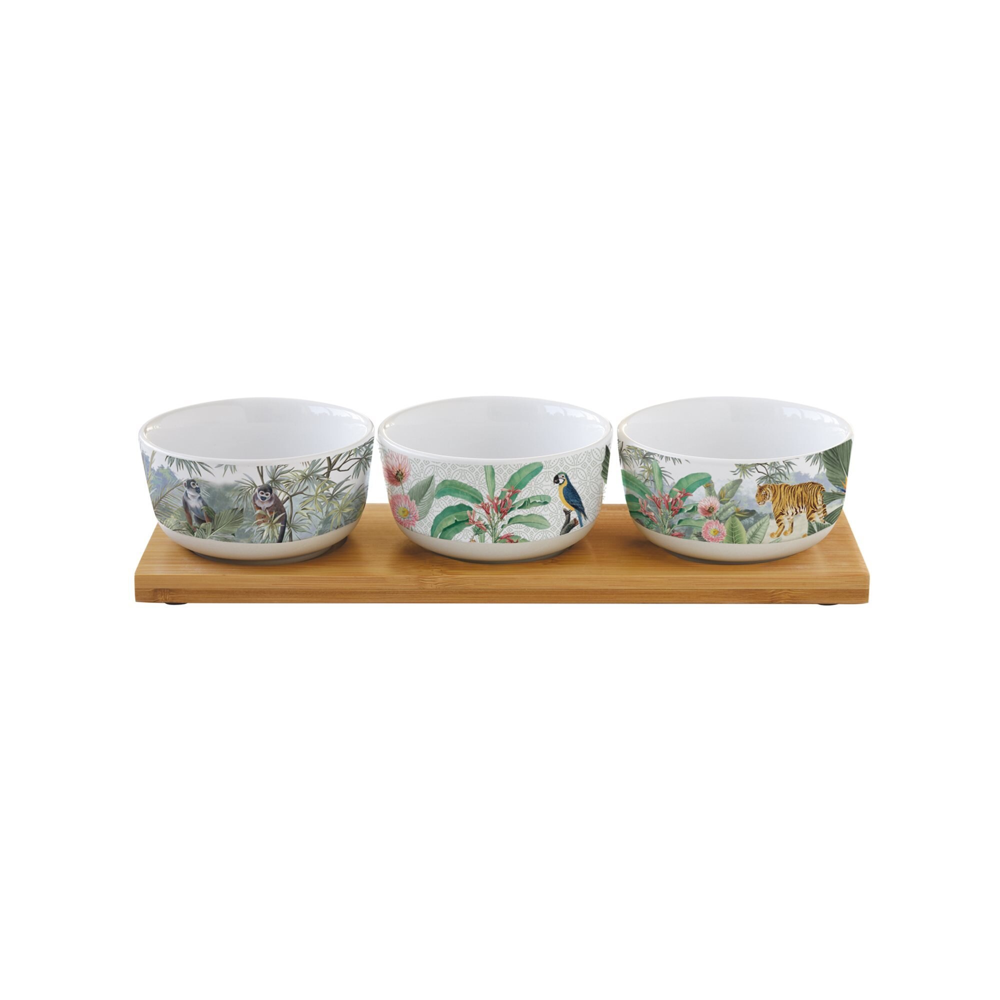 Set servire sosuri 4 piese, 9 cm, ceramica 
