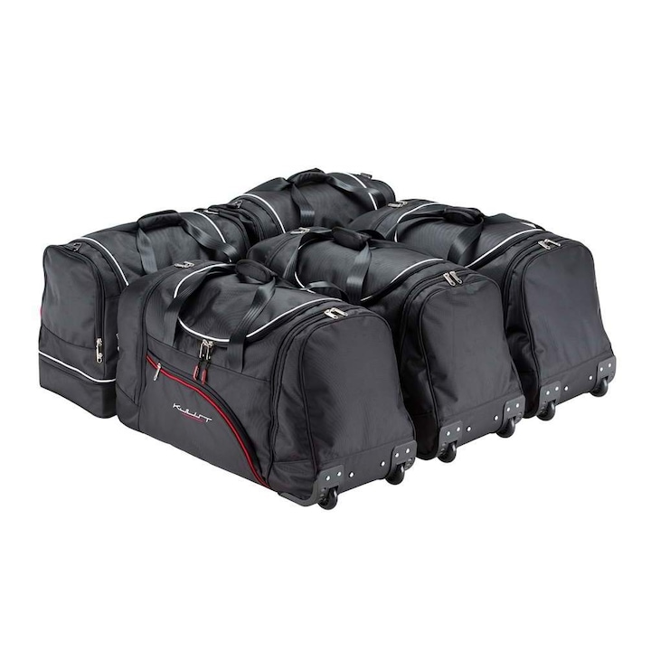 Set 5 Genti KJUST, Skoda Superb Liftback 2015+ , Universal, Negru