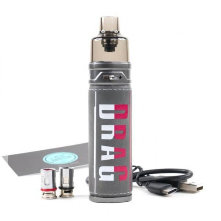 Kit Tigara Electronica Voopoo Drag X, 80W, 4.5ml - Iron Knight