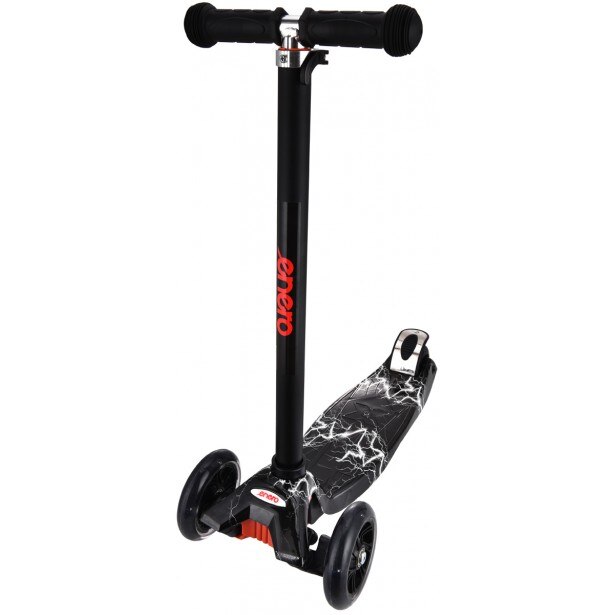 Trotineta de echilibru Enero Maxi Thunderstorm cu 3 roti, negru