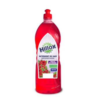 Detergent de vase lichid, 900 ml, fructe de padure, Hilliox Detergent de vase lichid, 900 ml, fructe de padure, Hilliox
