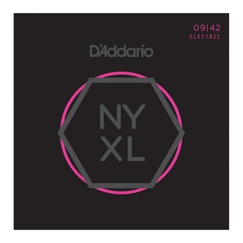 Set Corzi chitara electrica, D'Addario NYXL0942, 09-42, Super-Light Set Corzi chitara electrica, D'Addario NYXL0942, 09-42, Super-Light