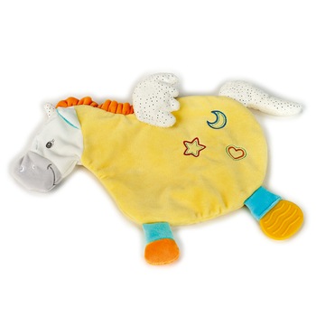 Jucarie de plus Venturelli Paturica unicorn pentru bebe Jucarie de plus Venturelli Paturica unicorn pentru bebe