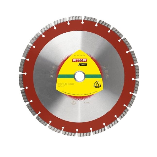 Disc de debitare, Klingspor, 400x3.6x25.4 28 segm, 40x3.6x10 Dt350bt, 354799