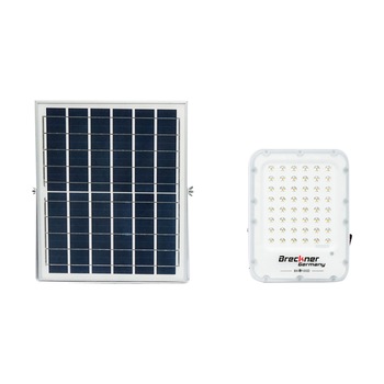 Lampa LED cu panou solar policristalin senzor de miscare si telecomanda 12W Breckner Germany Lampa LED cu panou solar policristalin senzor de miscare si telecomanda 12W Breckner Germany