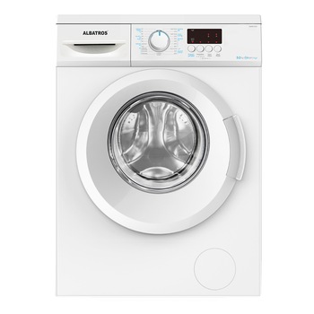 Masina de spalat rufe Albatros AWM1053, 5kg, Slim, 23 Programe, 1000 Rotatii/Minut, Alb Masina de spalat rufe Albatros AWM1053, 5kg, Slim, 23 Programe, 1000 Rotatii/Minut, Alb
