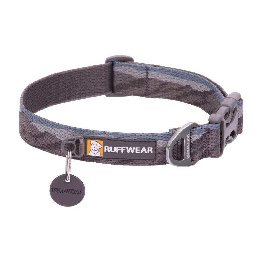 Zgarda Ruffwear Flat Out, Gri, Rocky Mountains, 36-51 cm