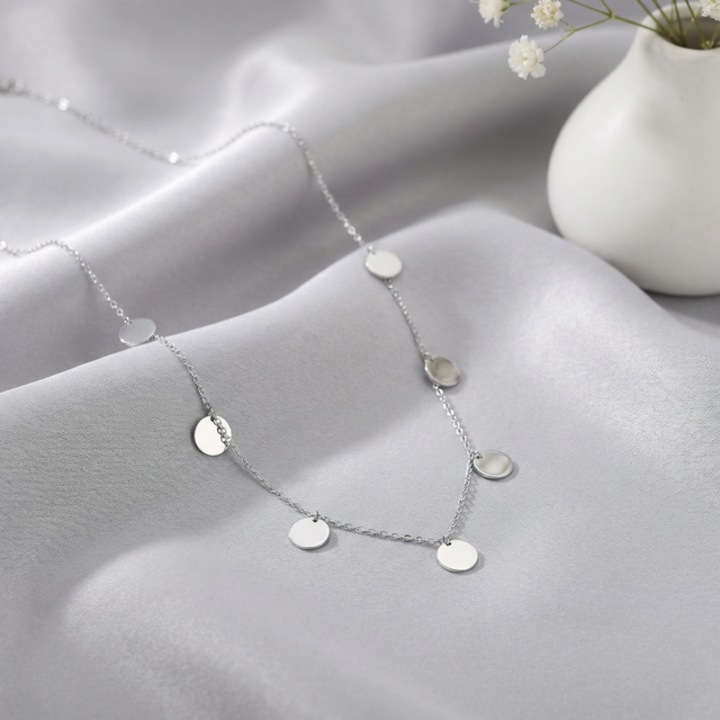 Salba cu banuti, ARTOR din argint 925 rodinat SB2