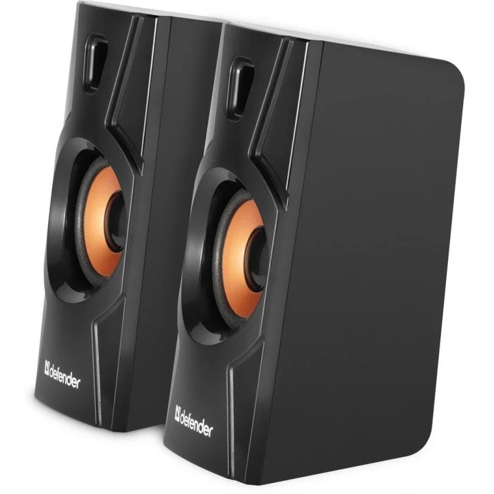 Boxe 2.0 Defender AURORA S8, 8W RMS, USB 2.0, Negru
