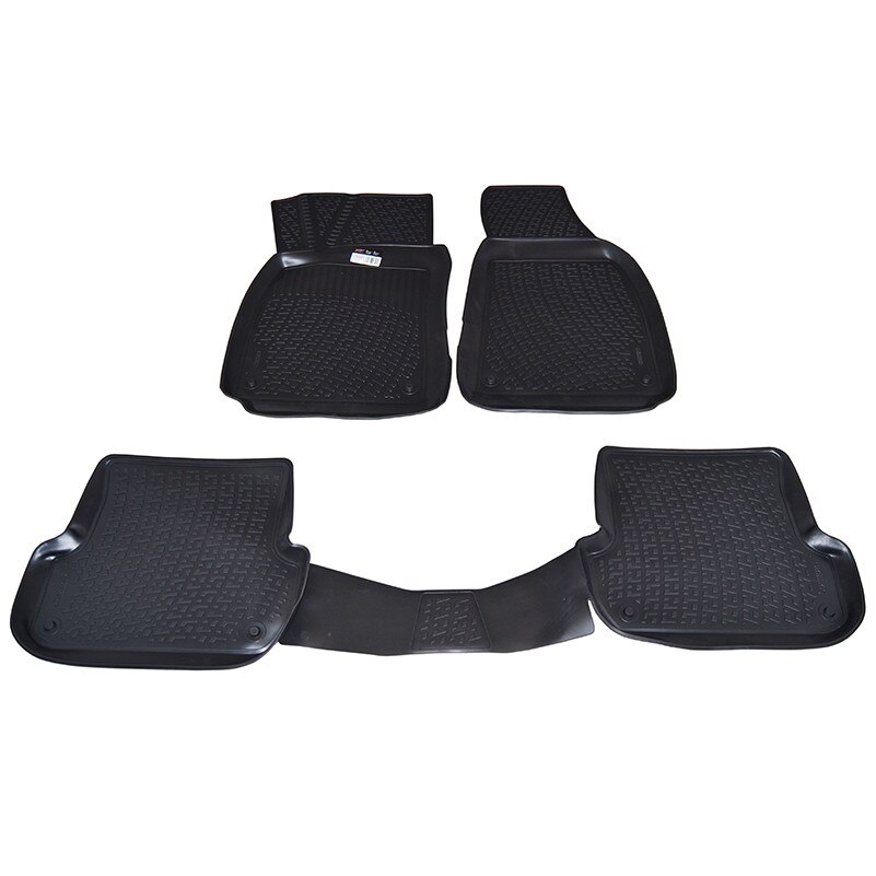 Set covorase AutoLux, presuri tip tavita, cauciuc, pentru Audi A4 B7 2004-2008, 4 buc
