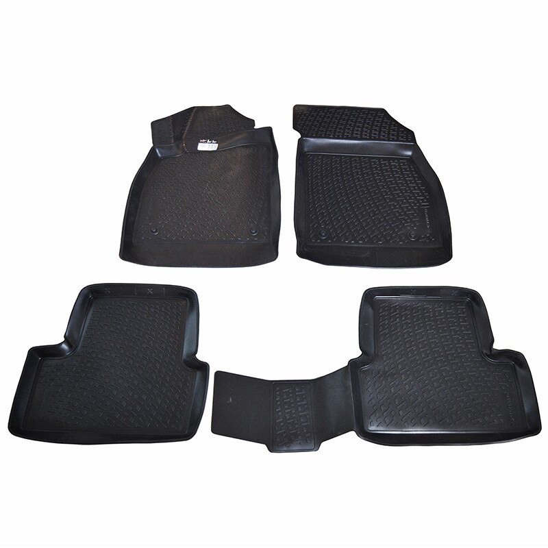 Set covorase AutoLux, presuri tip tavita, cauciuc, pentru Opel Astra J SEDAN 2012-, 4 buc