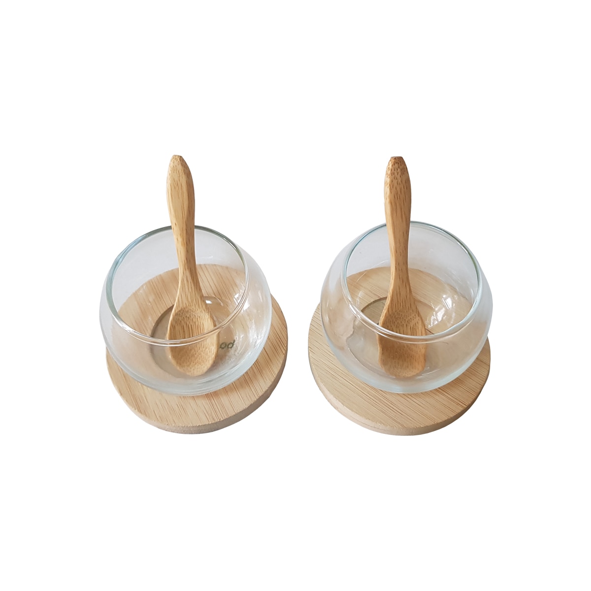 Set 6 piese pentru aperitive din bambus, Bambum Rodica