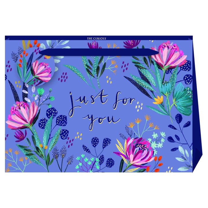 Punga cadou, The Curious Inksmith, Just For You, shopper bag, Cu model