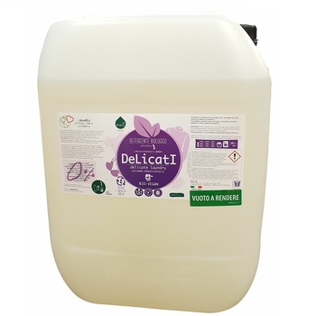 Detergent lichid cu lavanda pentru rufe delicate 20L Biolu Detergent lichid cu lavanda pentru rufe delicate 20L Biolu
