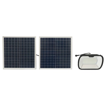 Lampa LED 240x0.5W cu panou solar 35W si baterie 7.4V/15Ah Breckner Germany Lampa LED 240x0.5W cu panou solar 35W si baterie 7.4V/15Ah Breckner Germany