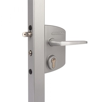 Incuietoare metalica LAKQ U2, Locinox, Profile 40-60 mm, Argintiu Incuietoare metalica LAKQ U2, Locinox, Profile 40-60 mm, Argintiu