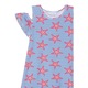 Rochie copii, Happy Girls, Cu stea de mare, Albastru, 4 ani, 104 cm