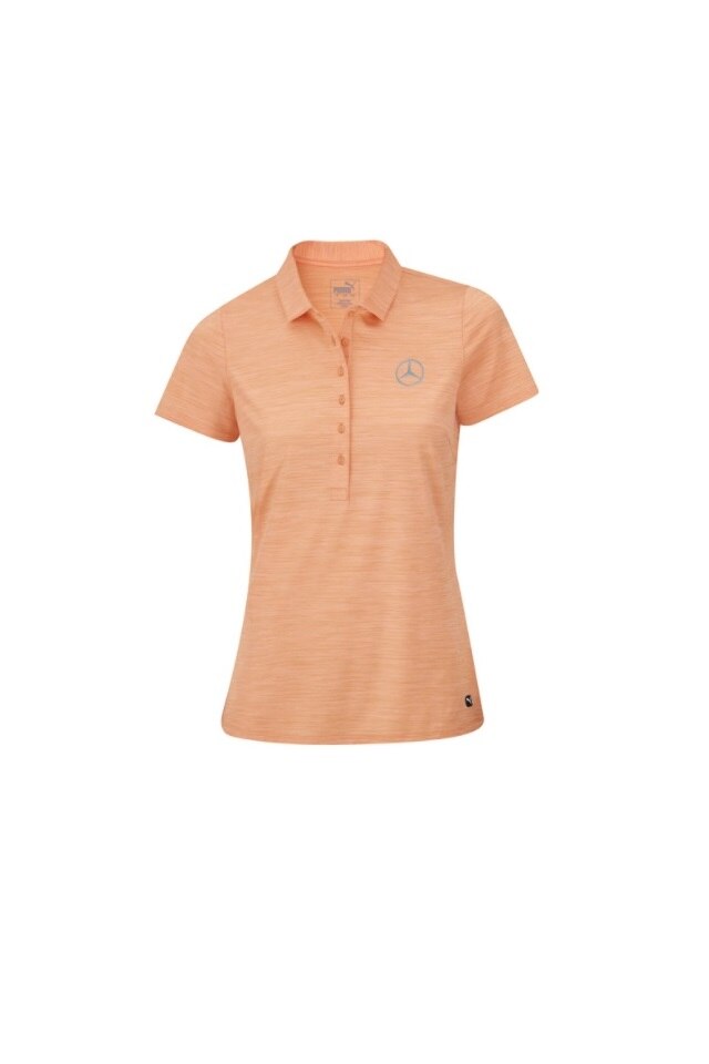Tricou Mercedes-Benz Dama, Polo, Portocaliu, S