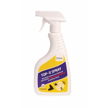 Insecticid universal, TOP X SPRAY, impotriva insectelor taratoare si zburatoare, Klintensiv, 500ml Insecticid universal, TOP X SPRAY, impotriva insectelor taratoare si zburatoare, Klintensiv, 500ml