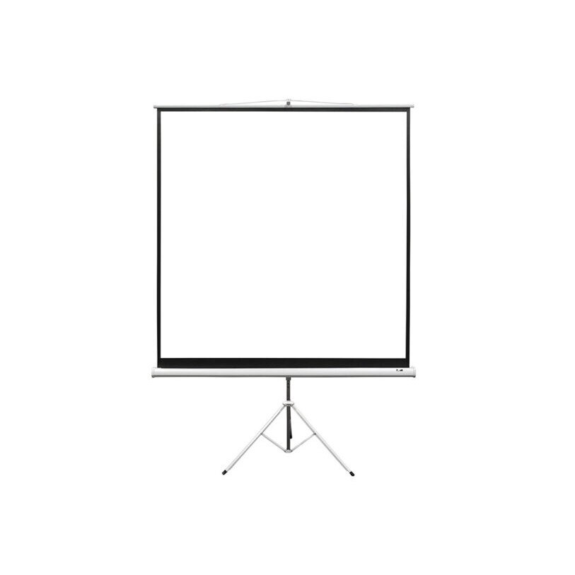 Ecran proiectie cu trepied, 266 x 149 cm, profesional, EliteScreens T120UWH Negru, Format 16:9