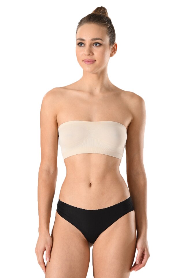 Chiloti dama fara cusatura Serena, model 12583, Negru