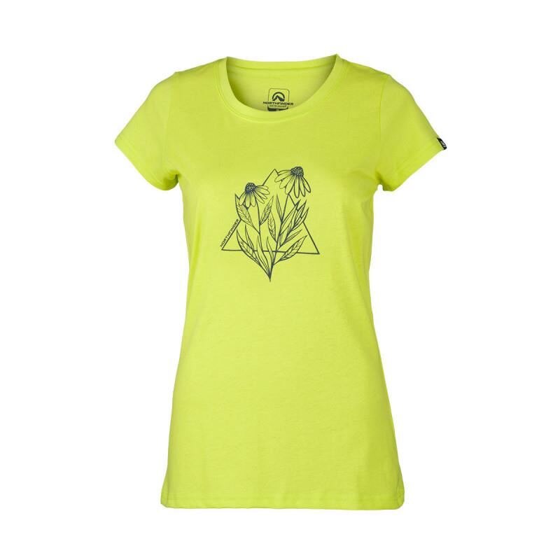 Tricou femei NORTHFINDER Milan TR-4537OR, Verde